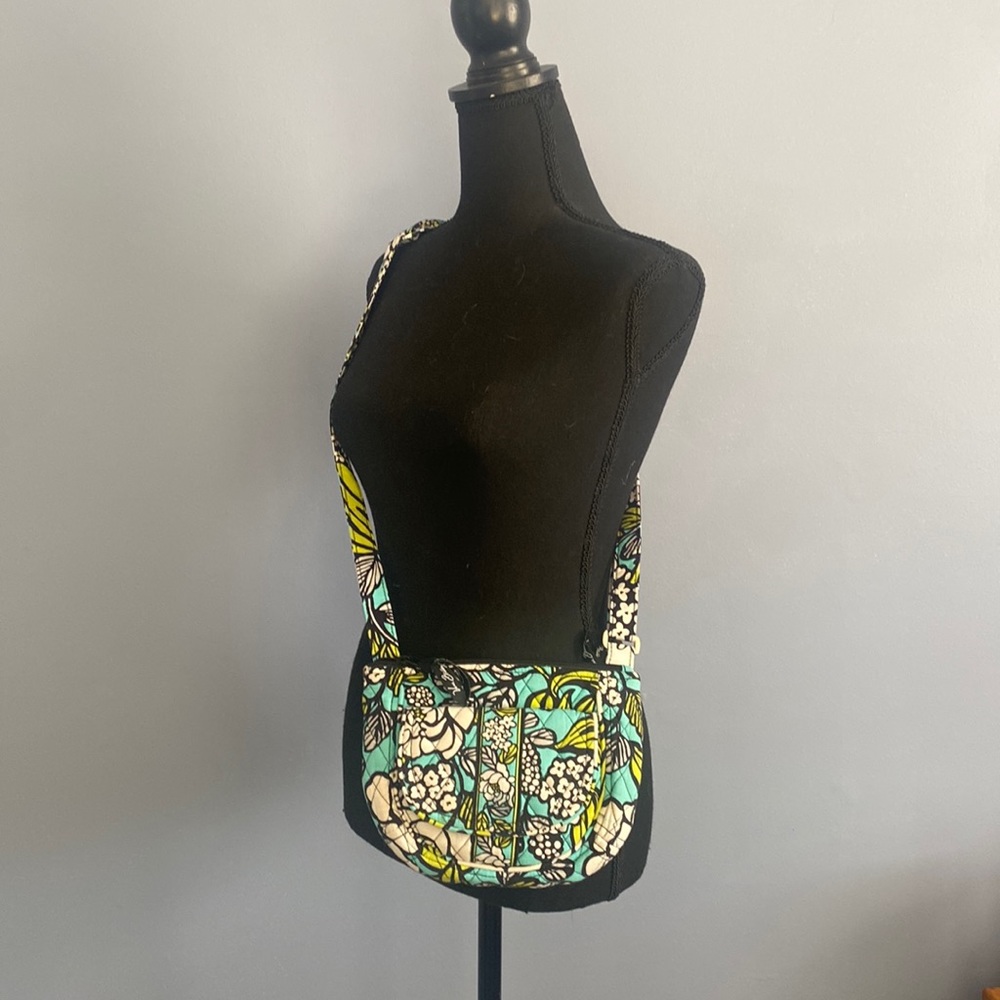 Vera Bradley Island Bloom Lizzy Mini Hipster Crossbody